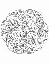 Mandala Mandalas Ikue Fox Zentangle Ausmalbilder Detailed Knot Keltische Aperture Coloringideas sketch template