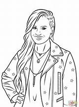 Demi Lovato Coloring Pages Celebrity Rihanna Grande Ariana Victorious Color Justice Printable Underwood Carrie Print Getcolorings People Famous Cool Drawing sketch template