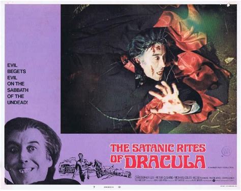 Christopher Lee In The Satanic Rites Of Dracula 1973 Dracula