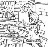 Coloring Pages Baking Kitchen Utensils Bakery Table Romeo Juliet Dinner Getcolorings Printable Color Getdrawings Print Comments Colorings sketch template