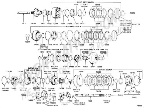 ford model  transmission diagram