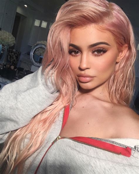 kylie jenner s light pink hair — how to try the makeover at home hollywood life