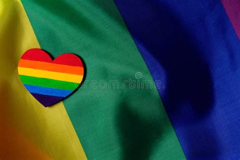 lgbt pride flag with the heart coloured in the lgbt pride colours