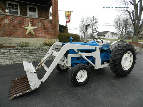 Ford 4000 Industrial Loader Tractor