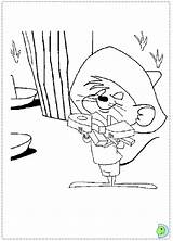 Coloring Speedy Gonzales Pages Dinokids Close Print Popular sketch template