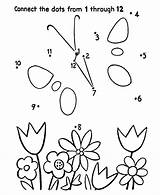 Dot Number Pages Coloring Library Clipart Kids Colouring sketch template