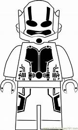 Lego Ant Man Coloring Pages Coloringpages101 Print Online sketch template