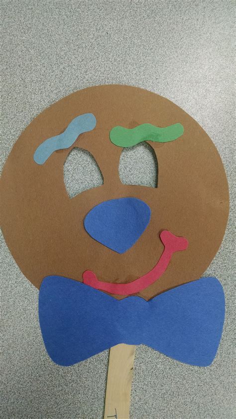 gingerbread man mask preschool ideas preschool crafts nursery