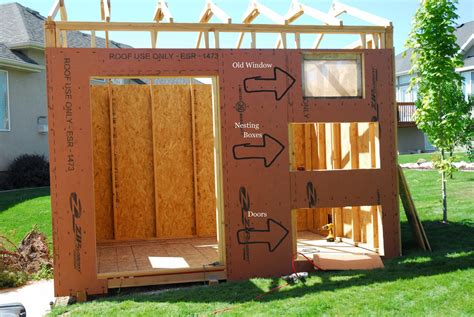 remodelaholic cute diy chicken coop  attached