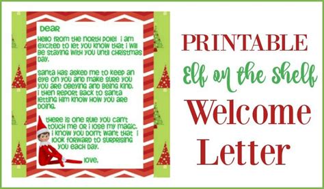chance  dream printable elf   shelf  letter