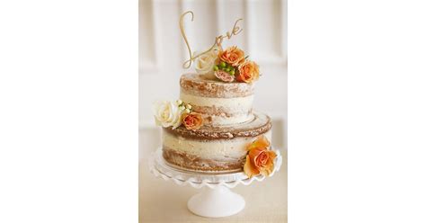 Light Frosting Cake Naked Wedding Cakes Bare It All For