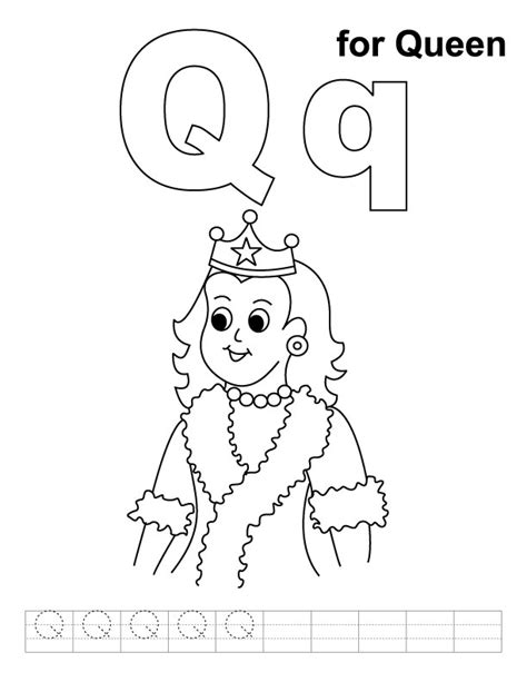 queen colouring pages coloring home