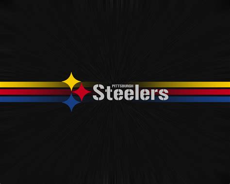 pittsburgh steelers logo wallpaper rays