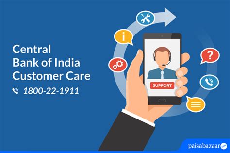 central bank  india customer care toll  number sms email id