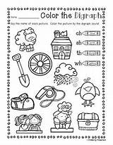 Ch Blends Digraph Wh Digraphs sketch template