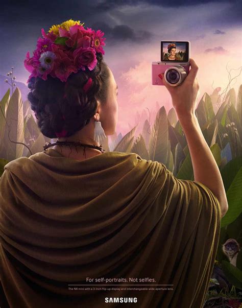 Iconic Self Portraits Imagined As Selfies For Samsung Ad