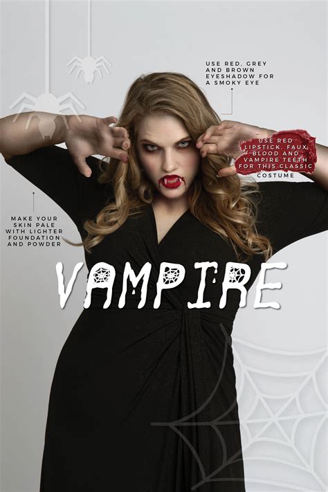 easy diy halloween costumes  kiyonna   seams  size vampire costume vampire