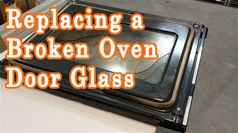 ge oven door glass replacement youtube