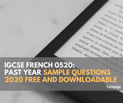 igcse french    downloadable sample questions  tutopiya