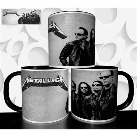Mug Personnalisé Tasse à Café Groupe Rock Metallica Réf 1344