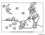 Kleurplaat Sinterklaas Snoepgoed Kleurplaten Piet Zak Animaatjes Sinaasappelen Pepernoten Kinderen Downloaden Uitprinten Vriend sketch template