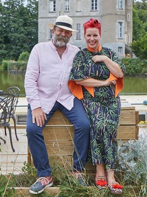 Dick Strawbridge Escape To The Chateau Star Left Walking With Stick