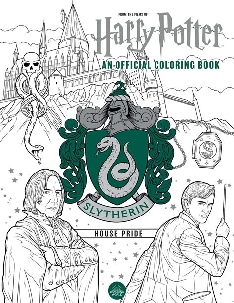 coloring book pages harry potter