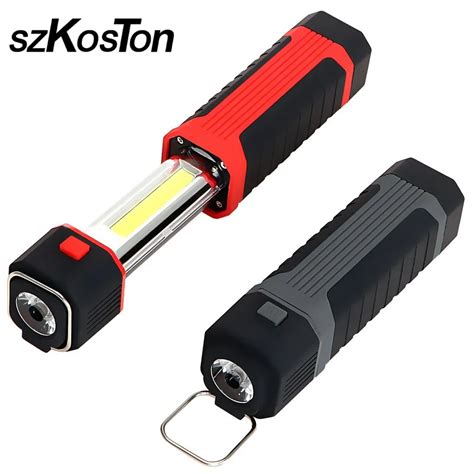 led stretchable portable torch working lamp powerful led flashlight  degree inspection