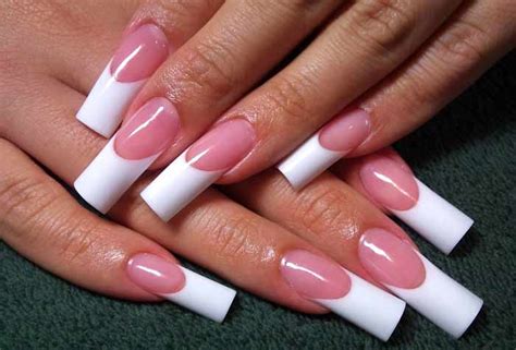pink french manicure pink and white tips nails light pink base designs and best polishes