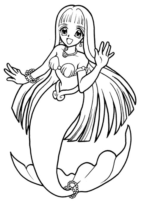 mermaid melody coloring pages mermaid melody pinterest