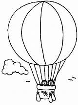 Coloring Pages Air Getcolorings Balloon sketch template
