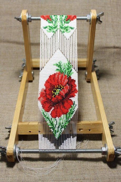 loom beading bead tapestry images  pinterest bead bead