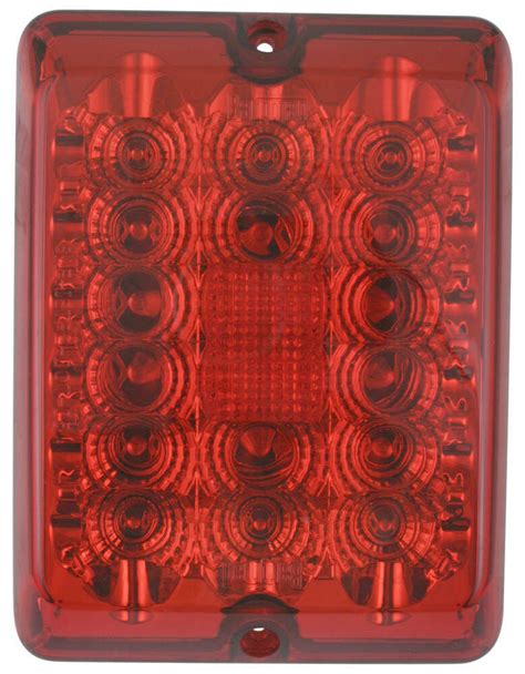 bargman led upgrade kit     series tail lights red bargman accessories  parts