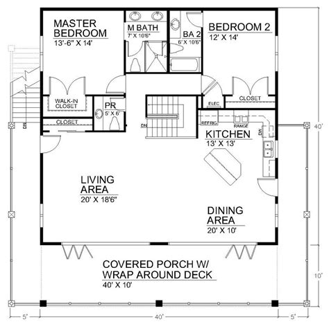 clearview lr  sq ft  piers beach house plans open floor house plans small house