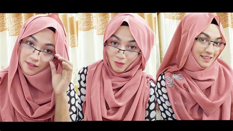 3 Easy Hijab Styles With Glasses With Covering Chest Pari Zaad Youtube