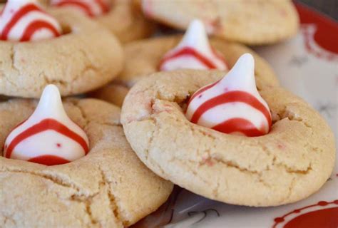 Candy Cane Kiss Cookies Peppermint Kisses This Delicious House