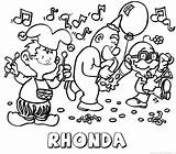 Rhonda sketch template