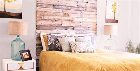 creatief met hout  de slaapkamer budgi cheap diy headboard wood diy pallet headboard