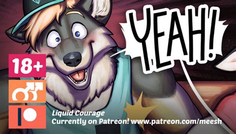 liquid courage page 7 on patreon by meesh fur affinity [dot] net