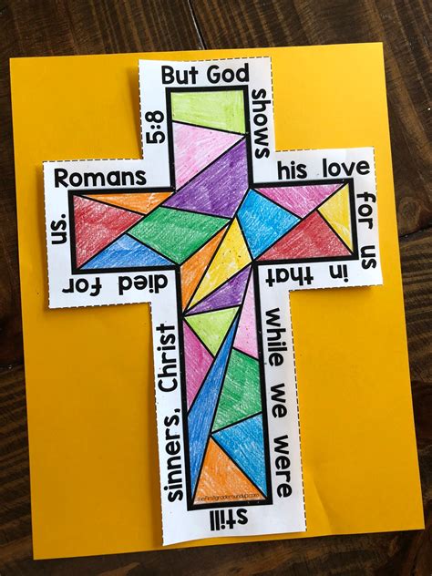 stained glass cross   grade roundup