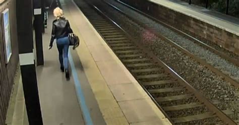 Terrifying Footage Shows Woman Desperately Fleeing Sex Attacker At