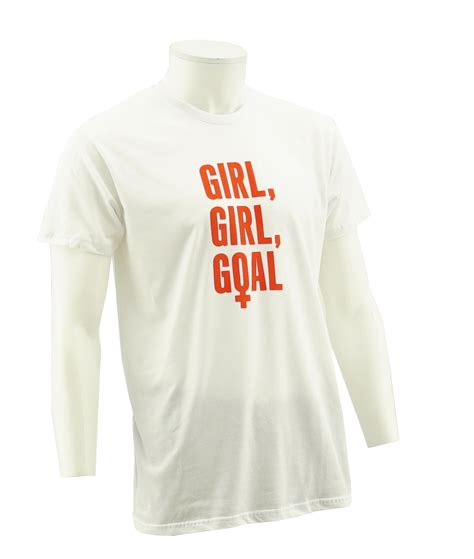 shirt girl girl goal