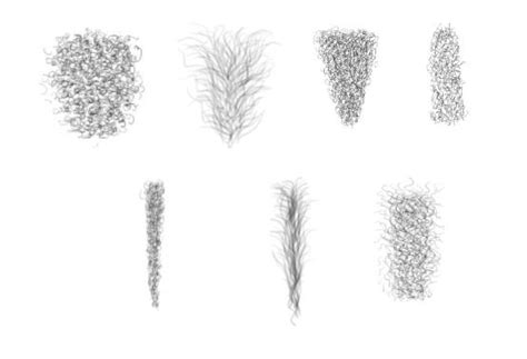 Sfmlab • Pubic Hair Selection For Artists