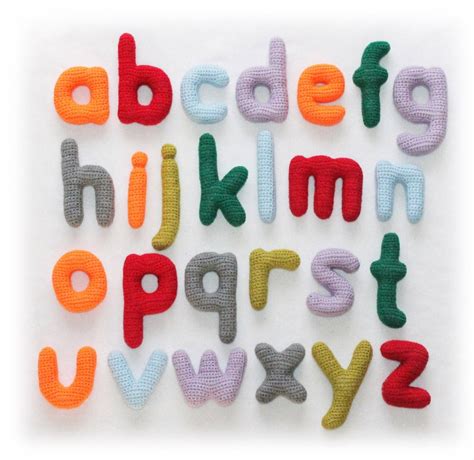 printable crochet alphabet patterns
