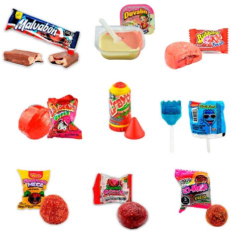 strawberry candy mix  pieces pack buy   mexican candy