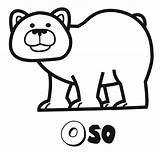 Oso Dibujo Pardo Osos Plusesmas Bosque Guiainfantil Ocio Animales Trazo Sencillo sketch template