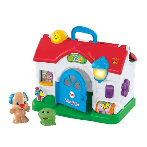 fisher price laugh learn puppys activity home electronic learning playset  infants