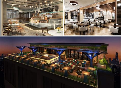 marriott resort palm jumeirah  set  bring  dining concepts
