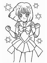 Coloring Saturn Pages Print Popular Sailor sketch template