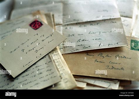 brooke letters british museum stock photo alamy